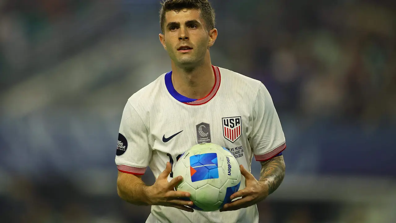 Christian Pulisic de Estados Unidos, en una imagen de archivo. EFE/ Carlos Ram&iacute;rez