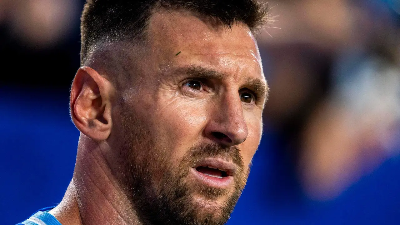 Fotograf&iacute;a de este 14 de junio del jugador argentino Lionel Messi. EFE/SHAWN THEW